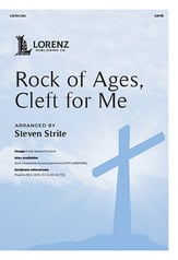 Rock of Ages, Cleft for Me SATB choral sheet music cover